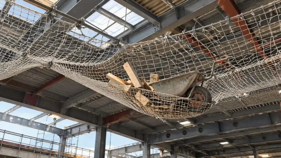 Removing Debris from Safety Nets